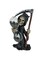 Time's Up! Gothic Grim Reaper Decorative Statue With Hourglass Sand Timer